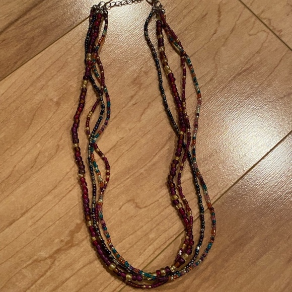 Multi-strand bead necklace - Picture 3 of 6